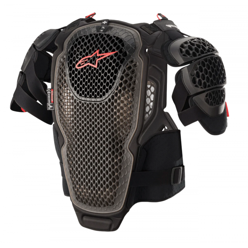 Мотопанцир Alpinestars A-6 Chest Protector Black/Anthracite/Red